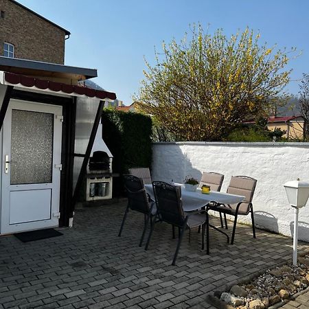Christels Ferienwohnung 1 In Thale Mit Sonnenterrasse Und Grill Bagian luar foto