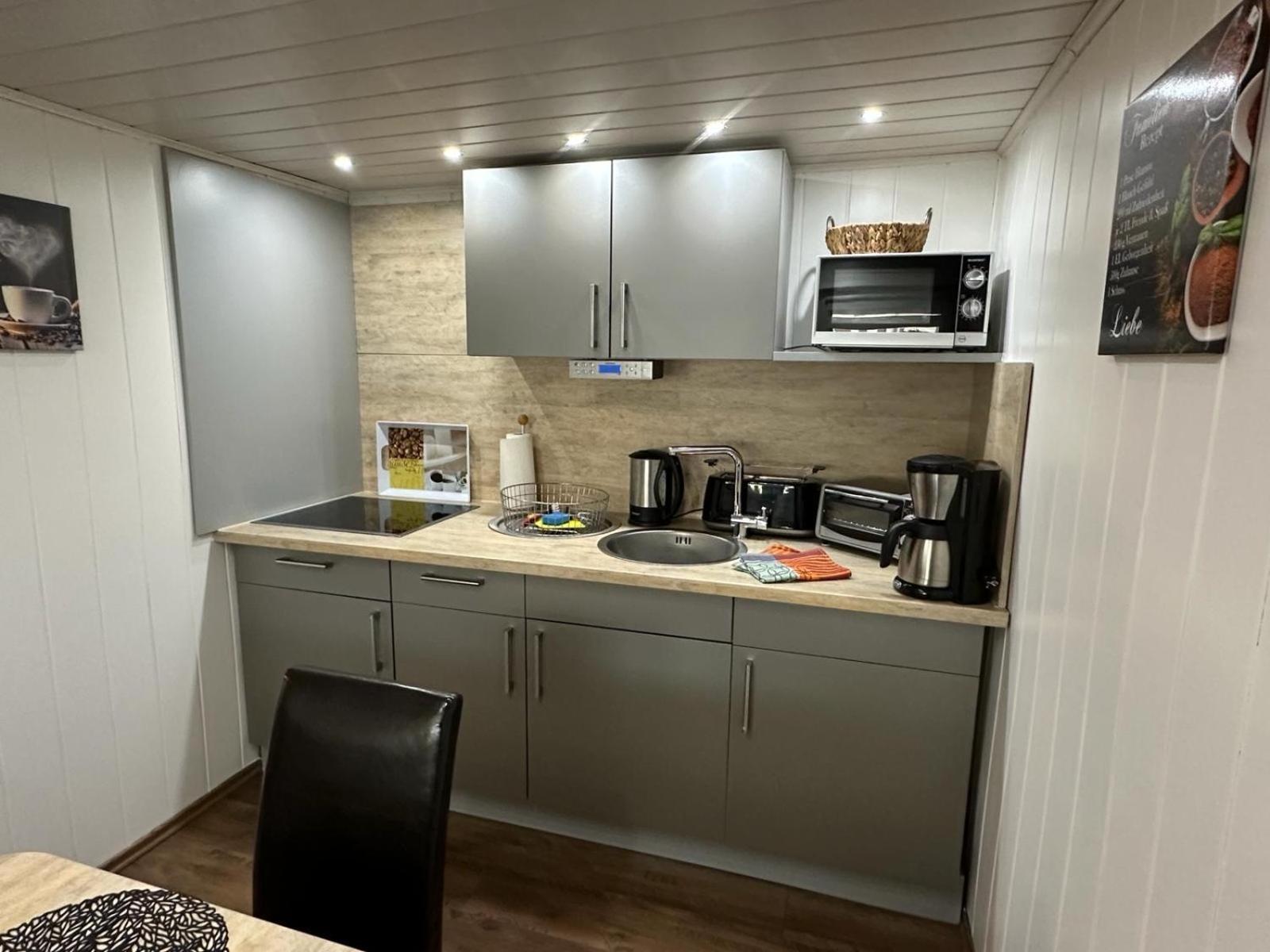 Christels Ferienwohnung 1 In Thale Mit Sonnenterrasse Und Grill Bagian luar foto