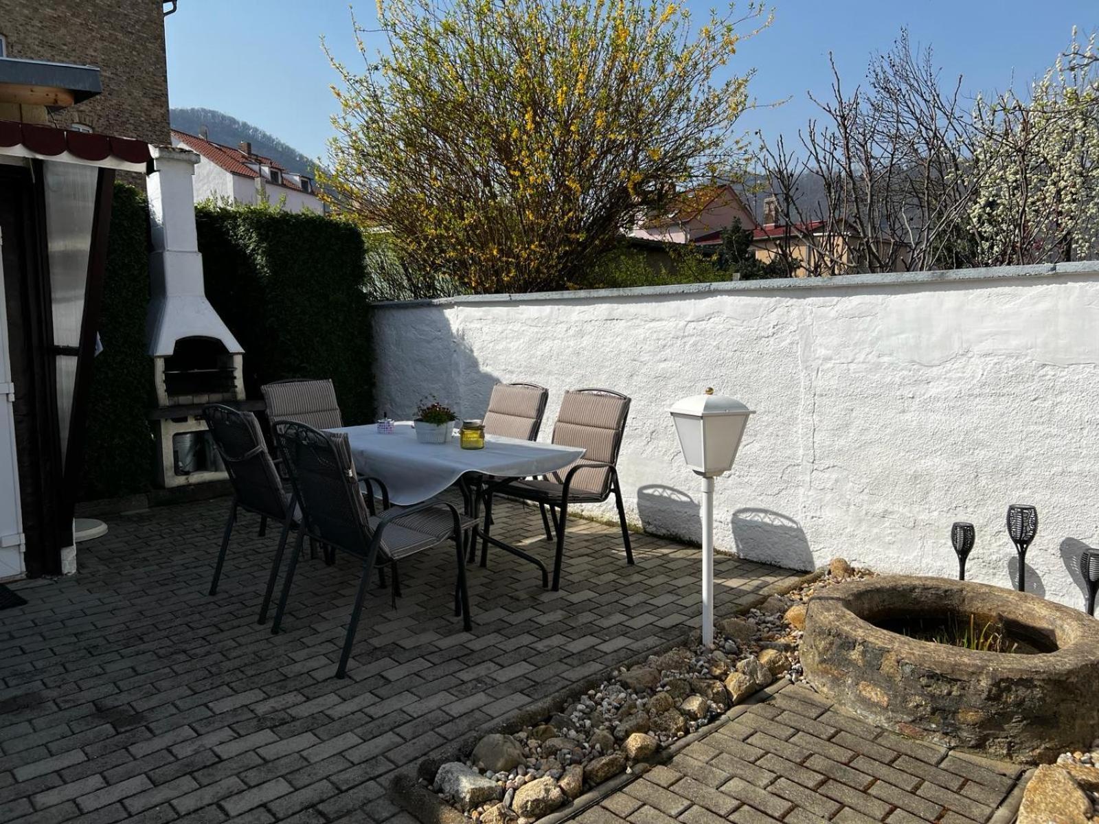 Christels Ferienwohnung 1 In Thale Mit Sonnenterrasse Und Grill Bagian luar foto